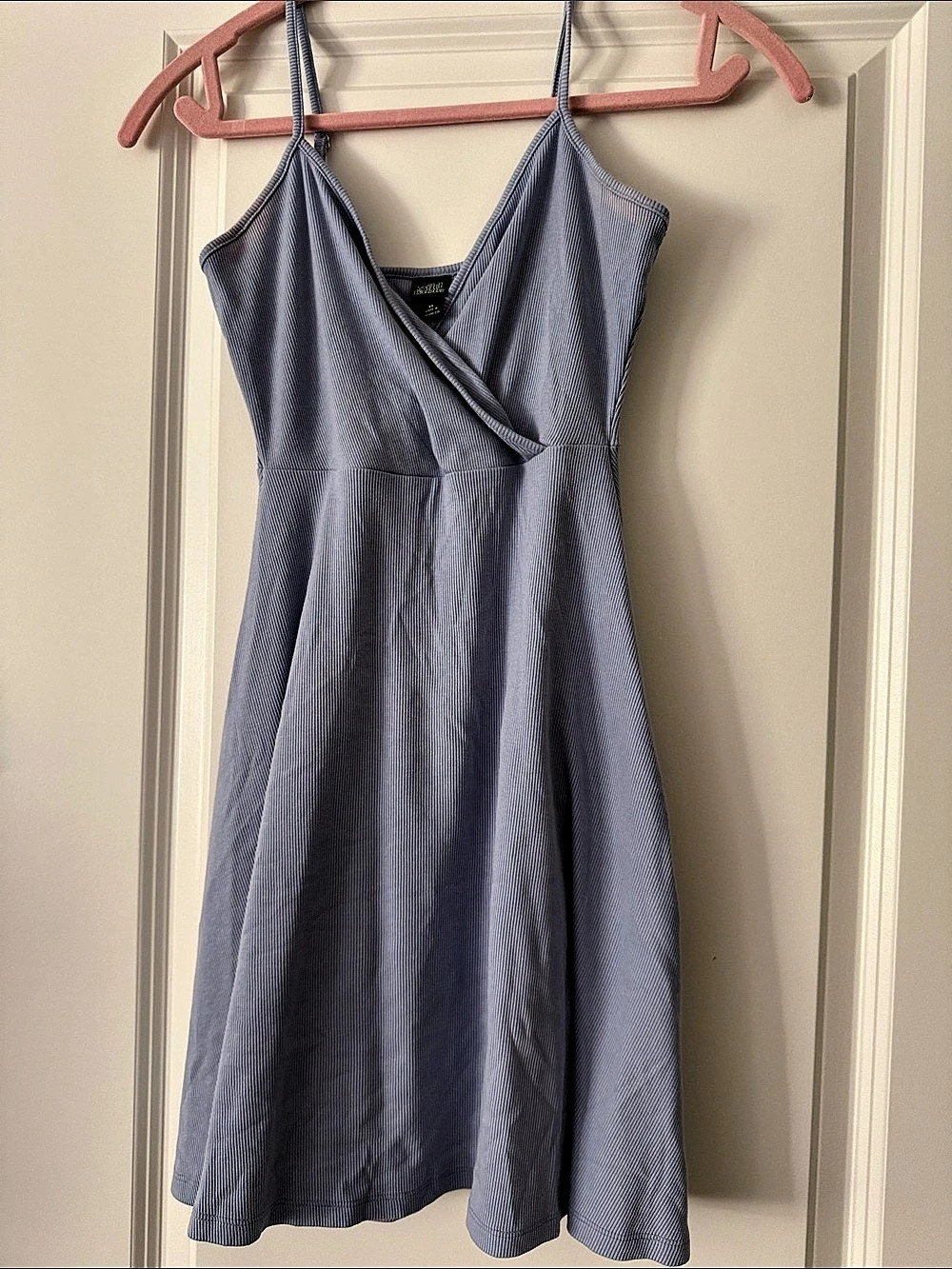 Wild Fable Ribbed Midi Slip Dress in Purple Size XS